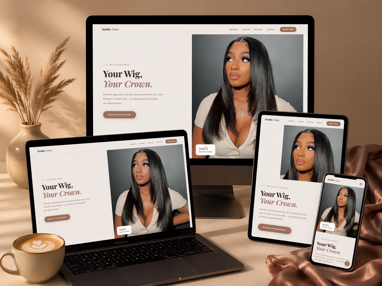 Mocha Muse Template preview