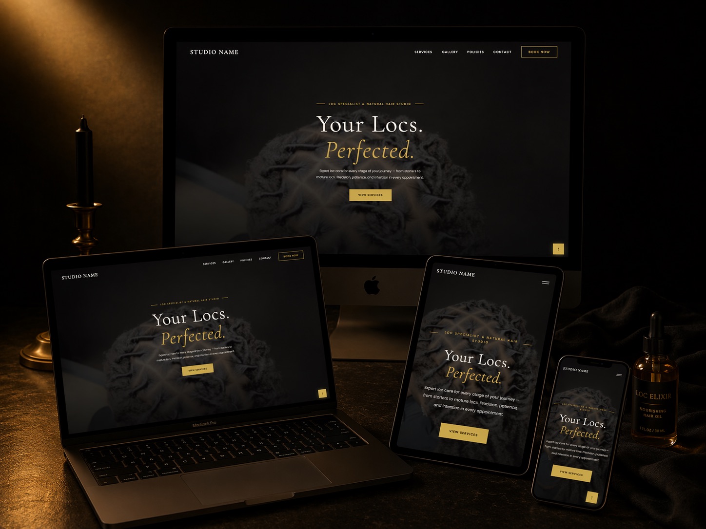 Midas Hour Template preview